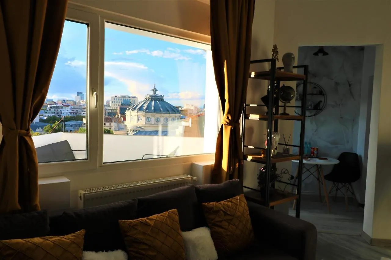 Athenee Palace Apartment - Panoramic View Terrace & Balcony - Free Minibar Bucharest