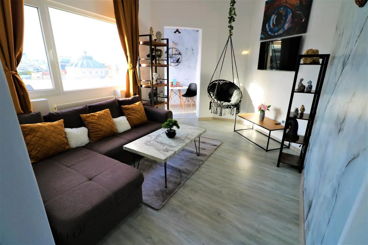 Athenee Palace Apartment - Panoramic View Terrace & Balcony - Free Minibar Bucharest