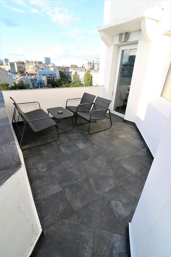 Athenee Palace Apartment - Panoramic View Terrace & Balcony - Free Minibar Bucharest